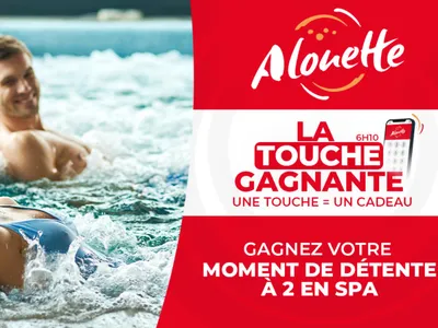 LA TOUCHE GAGNANTE - Alouette vous offre un moment de détente pour...