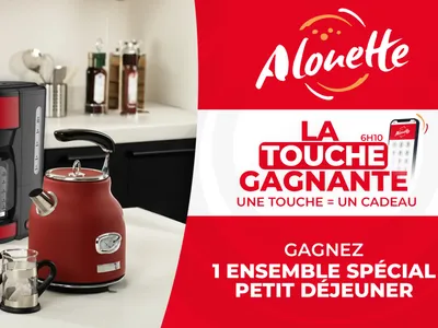 LA TOUCHE GAGNANTE - Alouette vous offre un ensemble spécial petit...