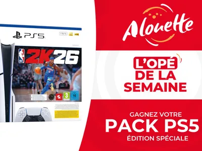 Alouette vous offre une PS5 édition spéciale !