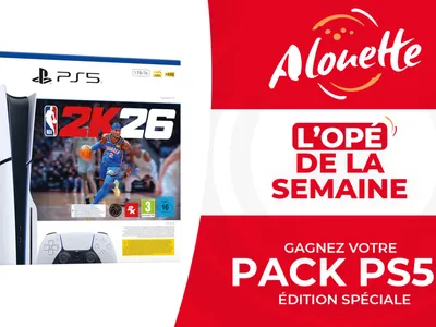 Alouette vous offre la PS5 en édition spéciale !