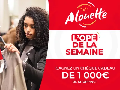 Gagnez 1 000 € de shopping !