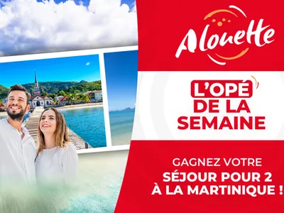 Alouette vous offre votre séjour pour 2 à La Martinique !