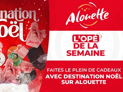 Destination Noël : jouez sur Alouette et faites le plein de cadeaux !