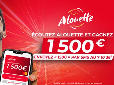Alouette vous offre 1 500 € cash !