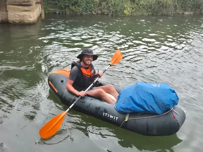 Ardennes - Il a fait cinq jours de canoë pour venir au Cabaret Vert