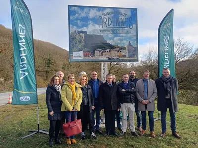 26 nouveaux panneaux pour accueillir les visiteurs dans les Ardennes