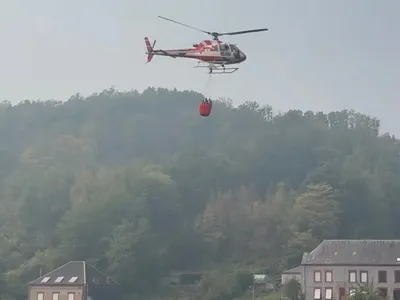 Ardennes - Incendie à Monthermé : les secours toujours mobilisés,...