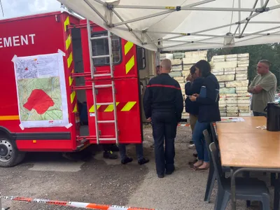 Ardennes - Incendie de Monthermé : le feu fixé après trois jours de...