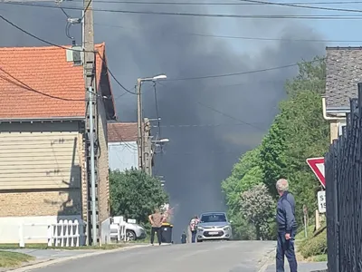Incendie dans un bâtiment agricole dans le Sud Ardennes