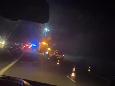 Un homme éjecté du véhicule après un accident 