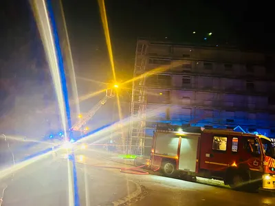 Une femme intoxiquée et brûlée après l'incendie d'un appartement