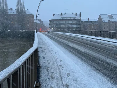 Alerte jaune "neige verglas" dans la région ce mercredi