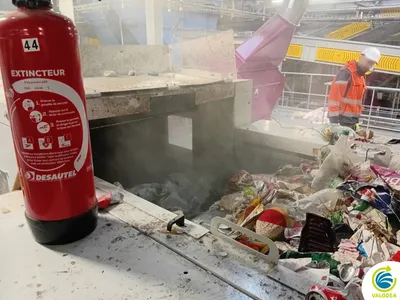 Un morceau de bois a failli provoquer un incendie au Centre de tri...