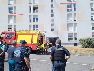 Ardennes - Feu dans les caves d'un immeuble de la Pointe