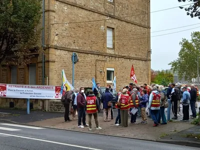 Champagne-Ardenne - Mouvement national pour défendre les retraites. 