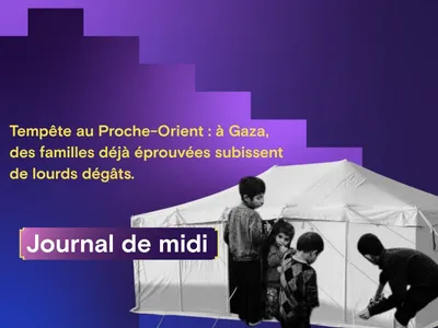 Tempête au Proche-Orient : à Gaza, des familles déjà éprouvées...