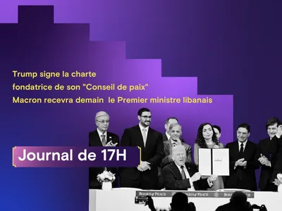 Trump signe la charte fondatrice de son "Conseil de paix", Macron...