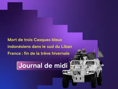 Mort de trois Casques bleus indonésiens dans le sud du Liban,...