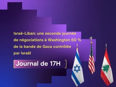 Israël–Liban : nouvelles négociations à Washington, 60 % de Gaza...