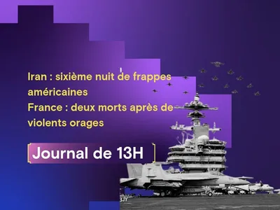 Iran : sixième nuit de frappes américaines, France : deux morts...