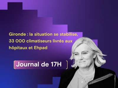 Gironde : la situation se stabilise, 33 000 climatiseurs livrés aux...
