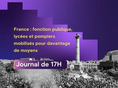 France : fonction publique, lycées et pompiers mobilisés pour...