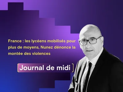France : les lycéens mobilisés pour plus de moyens, Nunez dénonce...
