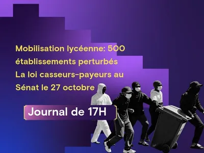 Mobilisation lycéenne: 500 établissements perturbés, La loi...