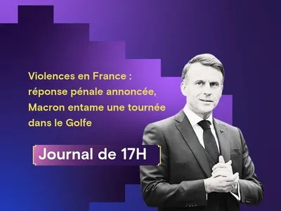 Violences en France : réponse pénale annoncée, Macron entame une...
