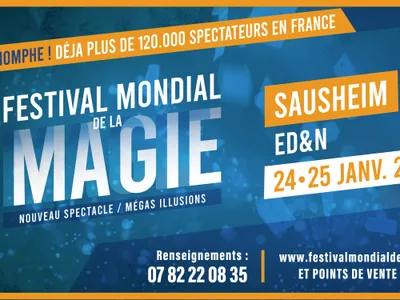 Mondial de la Magie à l'ED&N à Sausheim