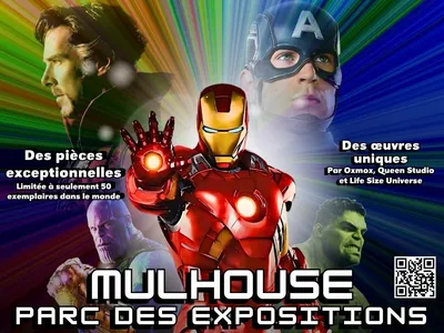 Gagnez vos entrées pour SUPER HEROS L'EXPOSITION au Parc Expo de...