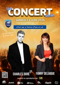 Fanny Delaigue et Charles Doré en concert à Dammarie