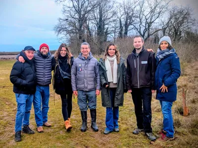 Une "Météo Green" de M6 tournée en Eure-et-Loir