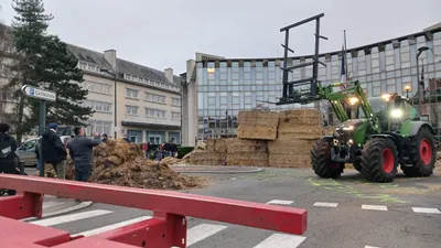 Des blocages en Eure-et-Loir ce 20 décembre