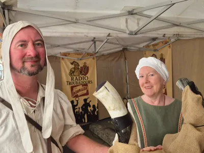 Foire aux Laines de Châteaudun : les Amis du Château au micro...