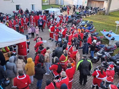 La Balade des Pères Noël Motards ce dimanche