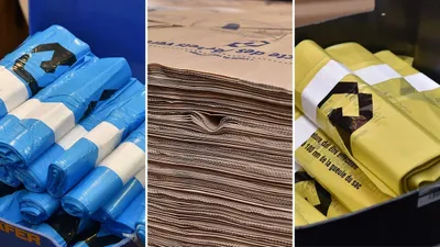 Pensez à récupérer vos sacs pour le tri des déchets à Chartres...