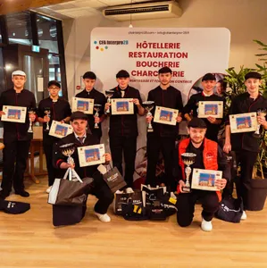 9 candidats au concours départemental du meilleur apprenti boucher...