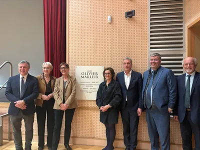 Une salle "Olivier Marleix" à Anet