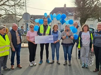 120 personnes pour la marche de Mars Bleu