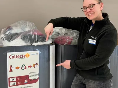 Quatre tonnes de vêtements de seconde main récoltés