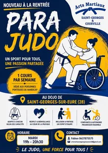 Une section Para Judo ouvre à Saint-Georges-sur-Eure