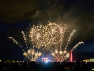 Pas d'étincelles mais une grosse ambiance électro pour la Fête...