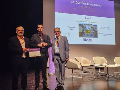 Une distinction nationale pour la ville de Lucé