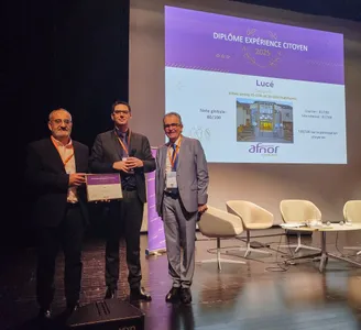 Une distinction nationale pour la ville de Lucé