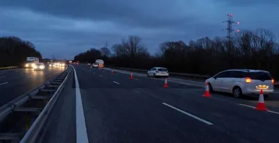 Travaux sur l'A10 au niveau de l’échangeur de Janville