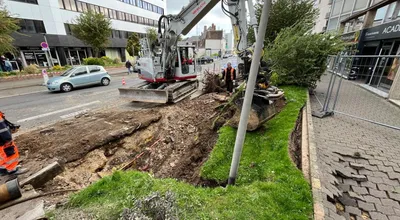 Des travaux engagés après l'affaissement d'un trottoir à Chartres