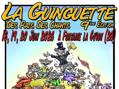 🔊 Un programme survitaminé pour la Guinguette des Rats des Chants