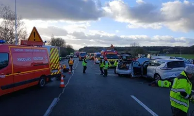 L' A11 coupée dans les deux sens après un accident à Authon-du-Perche