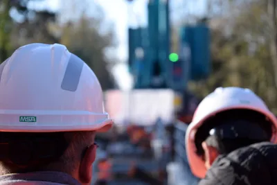 Travaux d'aménagement rue Jean Maunoury à Lucé